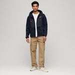 Chaqueta-Rompe-Vientos-Para-Hombre-Hooded-Hybrid-Trekker-Superdry