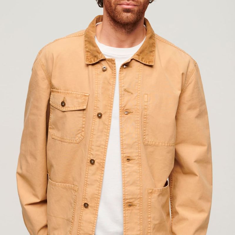 Chaqueta-Casual-Para-Hombre-Merchant-Cotton-Work-Superdry