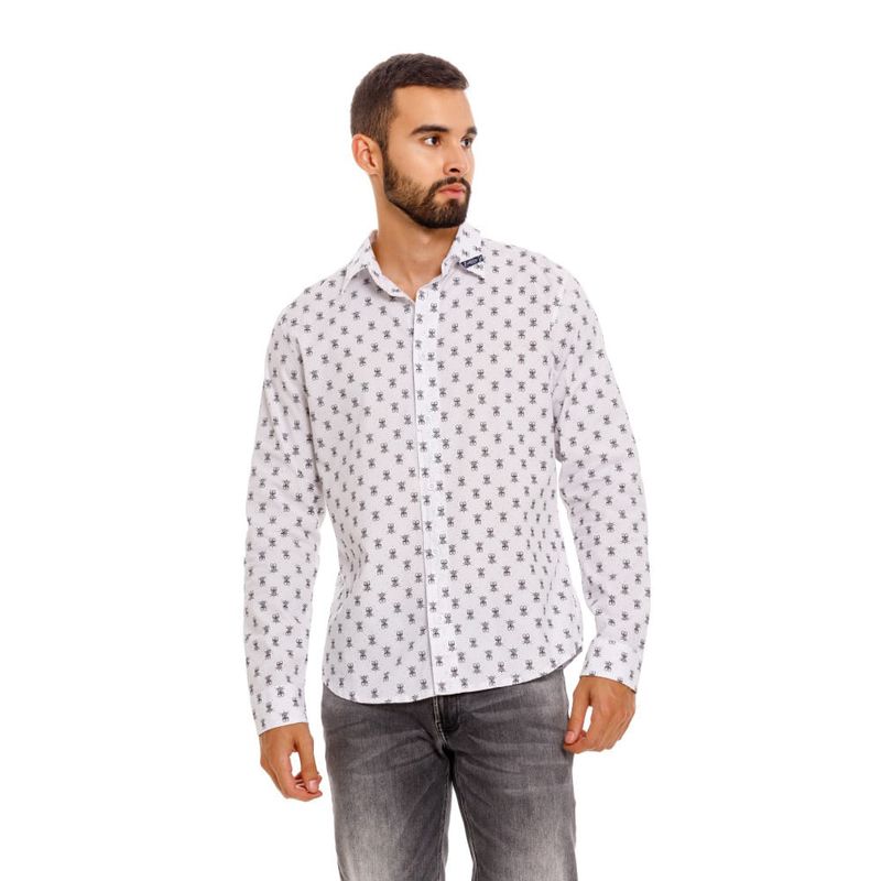 Camisa-Manga-Larga-Para-Hombre-Girbaud