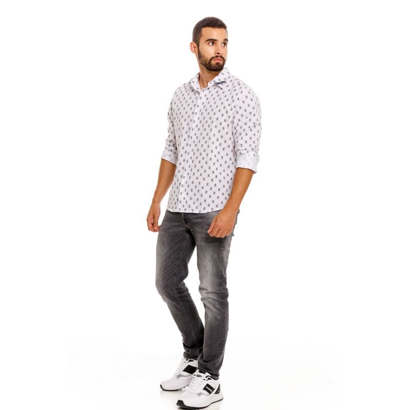 Camisa-Manga-Larga-Para-Hombre-Girbaud