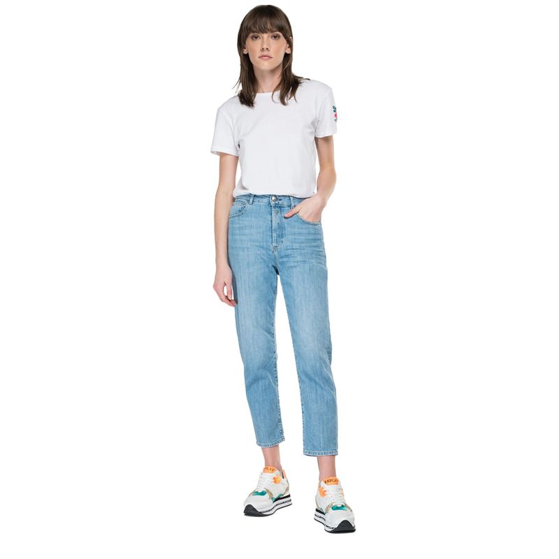 Jean-Stretch-Para-Mujer-10-Oz-Comfort-Blue-Denim-Replay