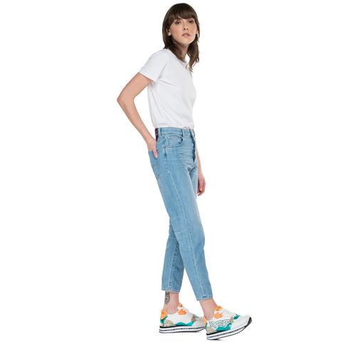 Jean Stretch Para Mujer 10 Oz Comfort Blue Denim Replay
