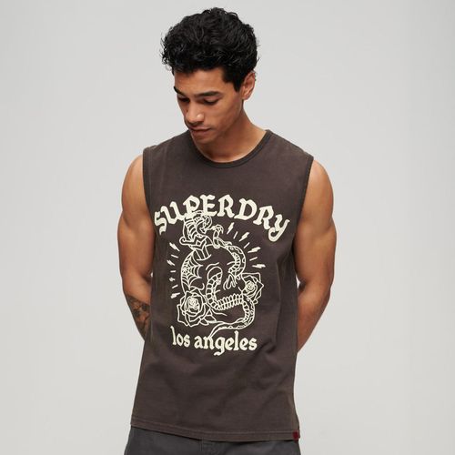 Camiseta Para Hombre Tattoo Tank Superdry