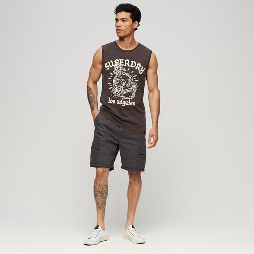 Camiseta Para Hombre Tattoo Tank Superdry