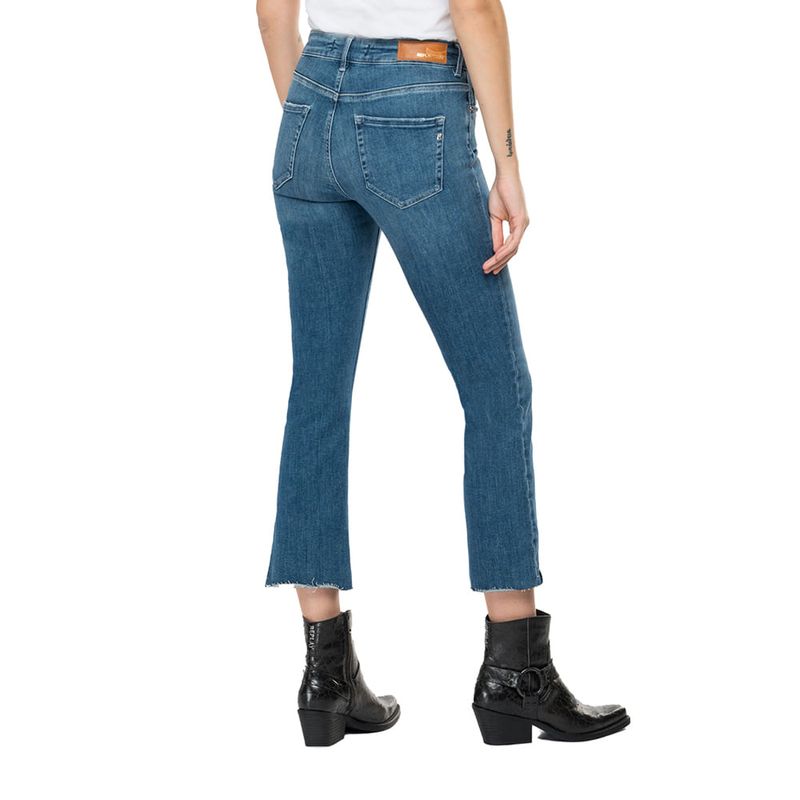 Jean-Stretch-Para-Mujer-Faaby-Flare-Crop-Replay