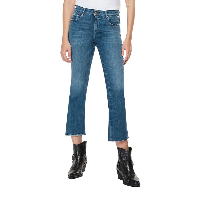 Jean-Stretch-Para-Mujer-Faaby-Flare-Crop-Replay