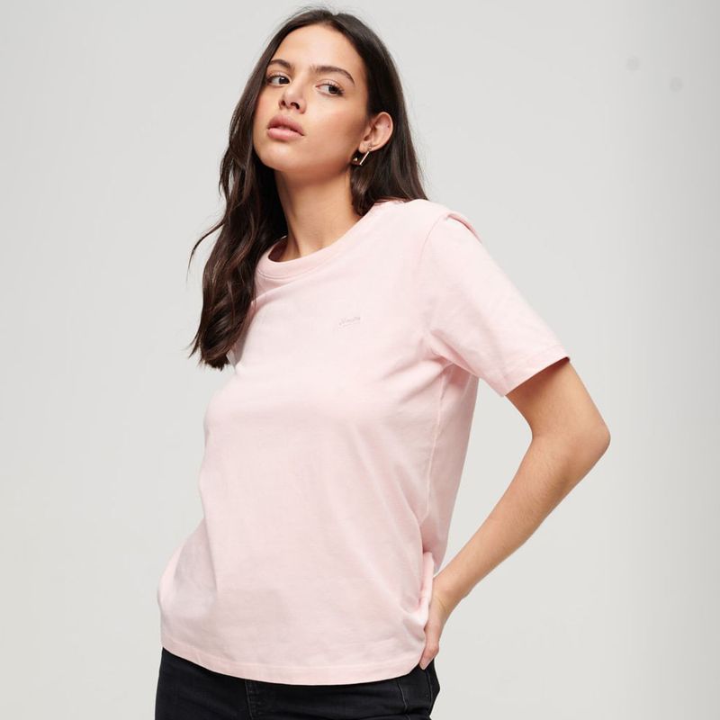 Camiseta-Para-Mujer-Essential-Emb-Tee-Superdry