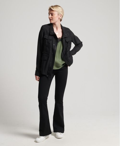 Chaqueta Casual Para Mujer Studios Cupro M65 Superdry