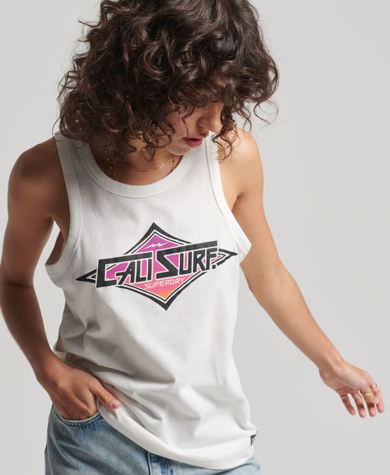 Camiseta-Para-Mujer-Vintage-Cali-Vest-Superdry