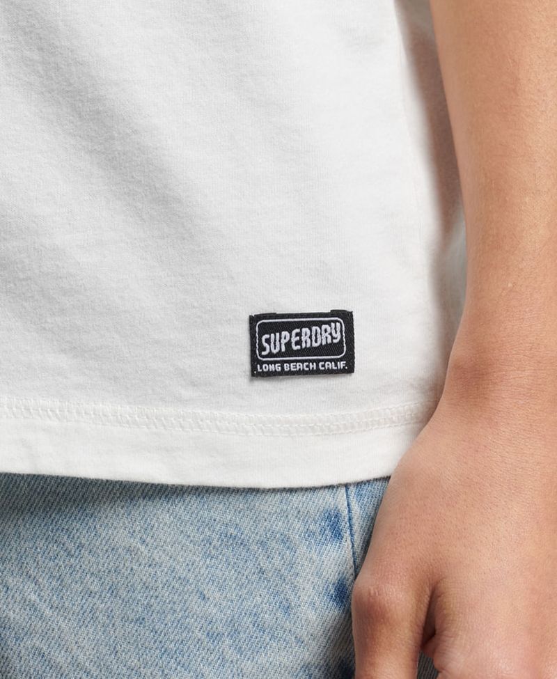 Camiseta-Para-Mujer-Vintage-Cali-Vest-Superdry