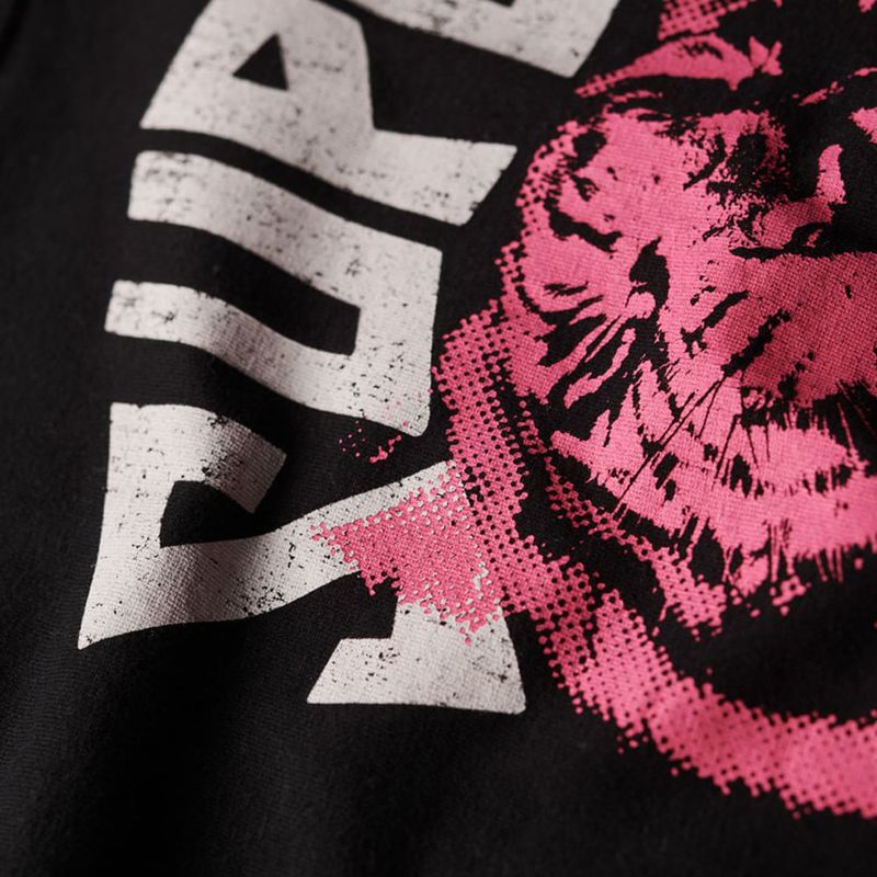 Camiseta-Para-Mujer-Lo-Fi-Rock-Fitted-Tee-Superdry