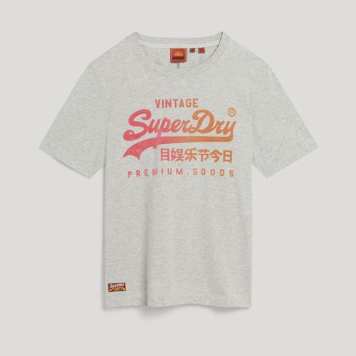 Camiseta Para Mujer Tonal Vl Relaxed Tee Superdry