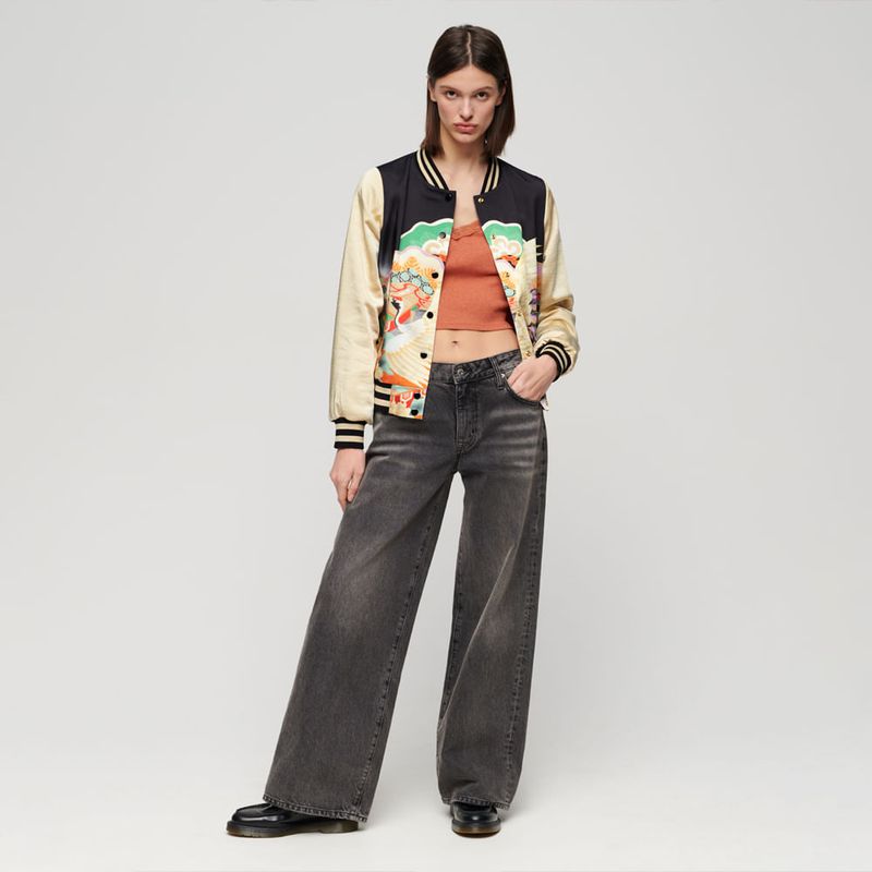 Chaqueta-Casual-Para-Mujer-Suikajan-Printed-Bomber-Superdry