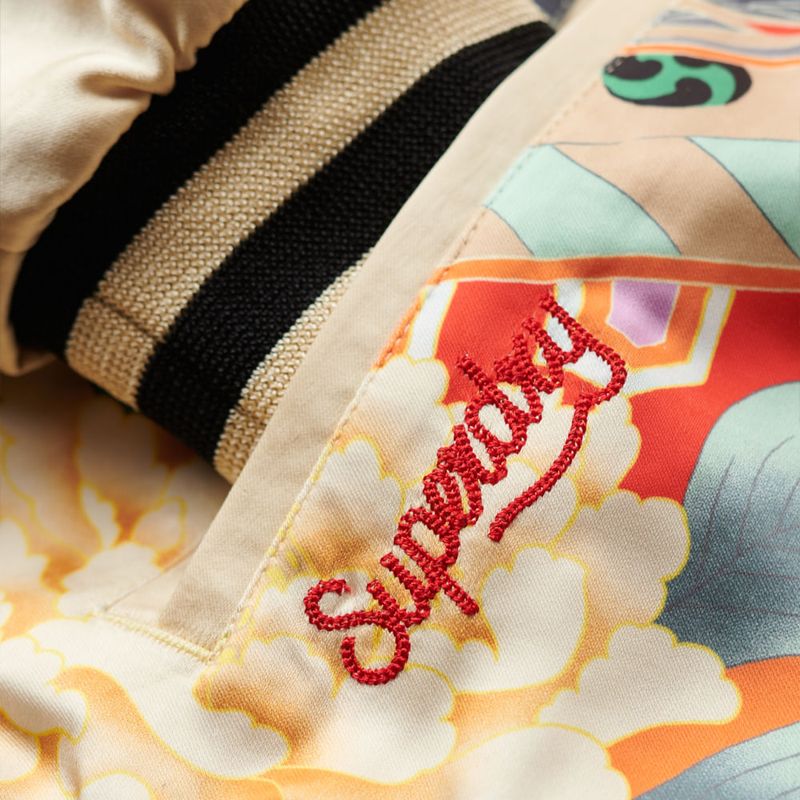 Chaqueta-Casual-Para-Mujer-Suikajan-Printed-Bomber-Superdry