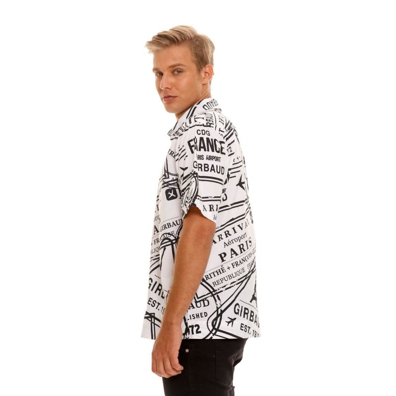 Camisa-Para-Hombre-Camisa-Girbaud