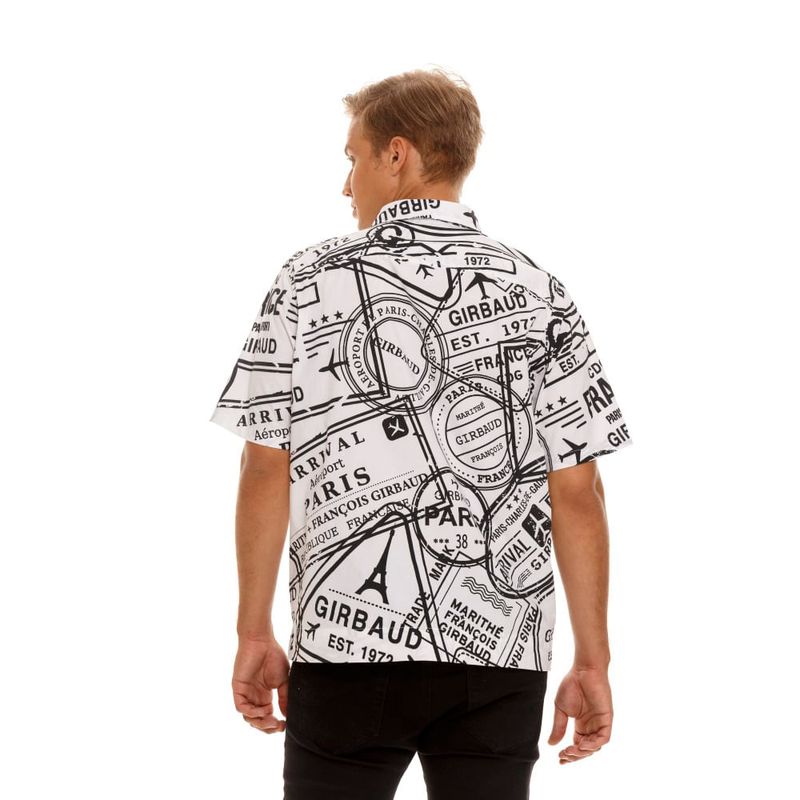 Camisa-Para-Hombre-Camisa-Girbaud