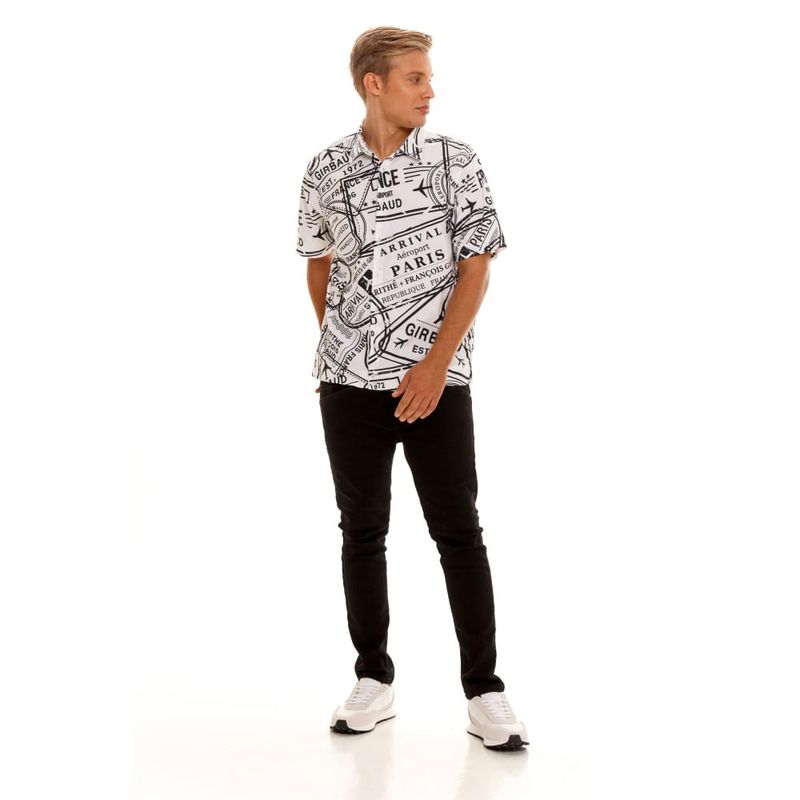 Camisa-Para-Hombre-Camisa-Girbaud