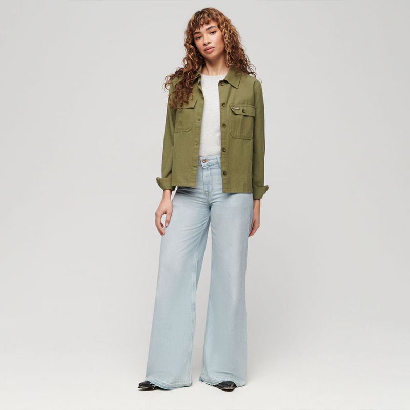 Jean-Stretch-Para-Mujer-Raw-Hem-Wide-Leg-Flare-Superdry