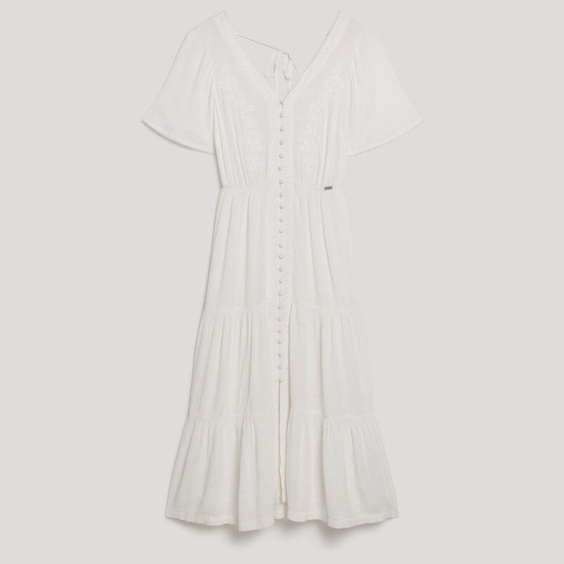 Vestido-Corto-Para-Mujer-Ss-Emb-Tiered-Midi-Superdry