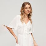Vestido-Corto-Para-Mujer-Ss-Emb-Tiered-Midi-Superdry