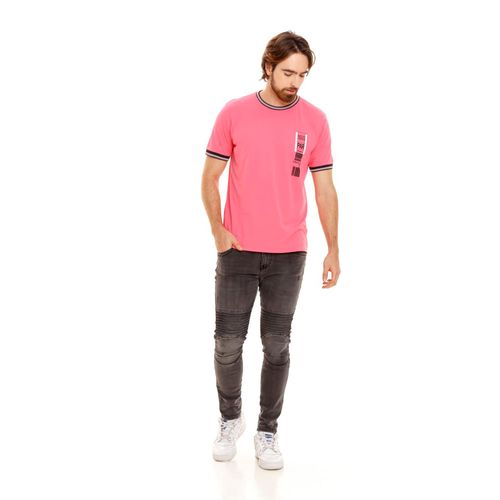 Camiseta Manga Corta Para Hombre