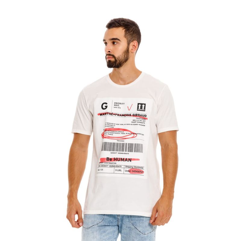 Camiseta-Manga-Corta-Para-Hombre-Girbaud