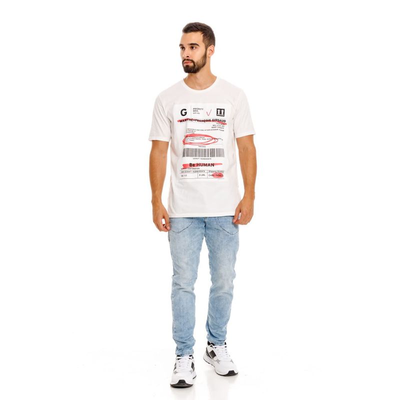 Camiseta-Manga-Corta-Para-Hombre-Girbaud