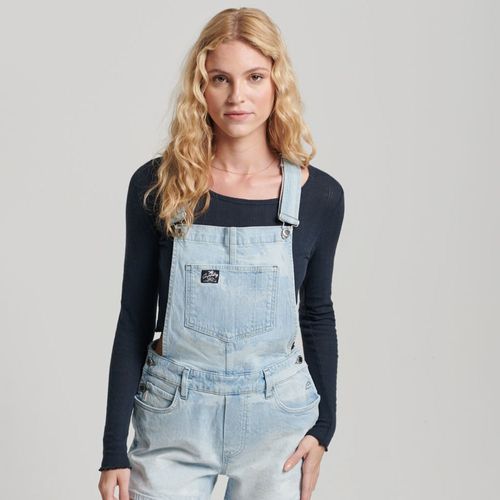 Enterizo Largo Para Mujer Vintage Hot Short Dungaree Superdry
