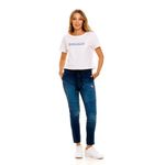 Camiseta-Manga-Corta-Para-Mujer-Girbaud