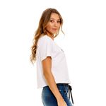 Camiseta-Manga-Corta-Para-Mujer-Girbaud