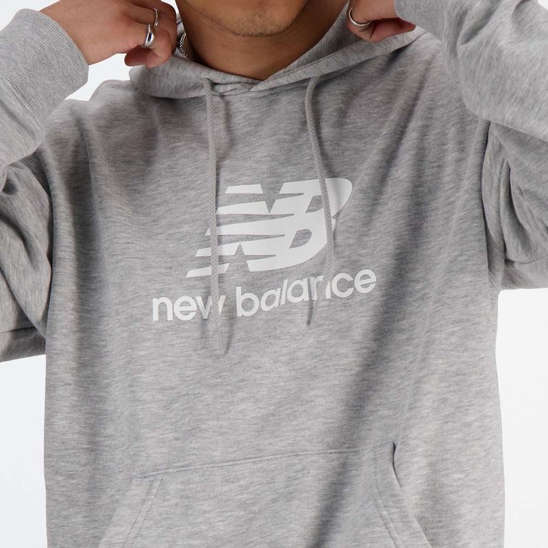 Camiseta-Manga-Corta-Para-Hombre-Essentials-Logo-Hoodie-New-Balance