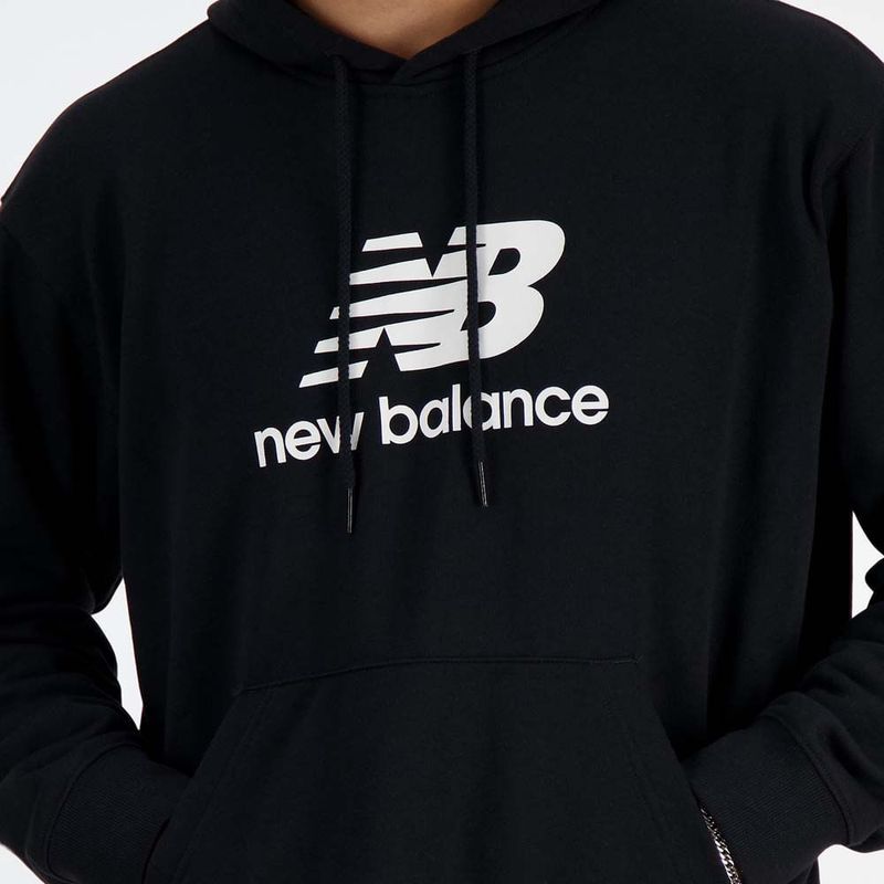 Camiseta-Manga-Corta-Para-Hombre-Essentials-Logo-Hoodie-New-Balance