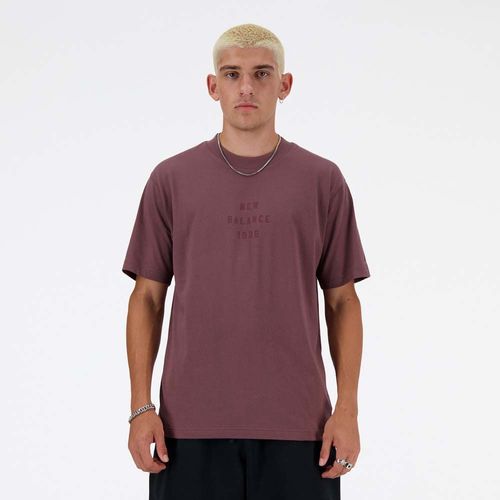 Camiseta Manga Corta Para Hombre Collegiate New Balance
