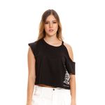 Camiseta-Manga-Corta-Para-Mujer