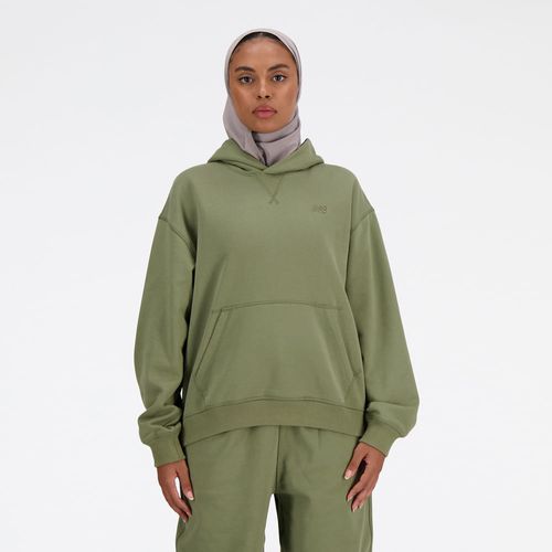 Buzo Hoodie Cerrado Para Mujer Terry New Balance