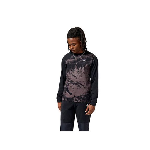 Camiseta Manga Larga Para Hombre Athletics Track Club Tee New Balance