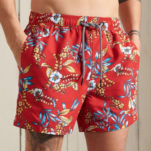 Pantaloneta Corta Para Hombre Super 5S Beach Volley Superdry