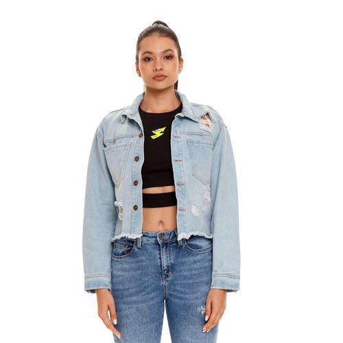 Chaqueta Denim Para Mujer   Pilatos