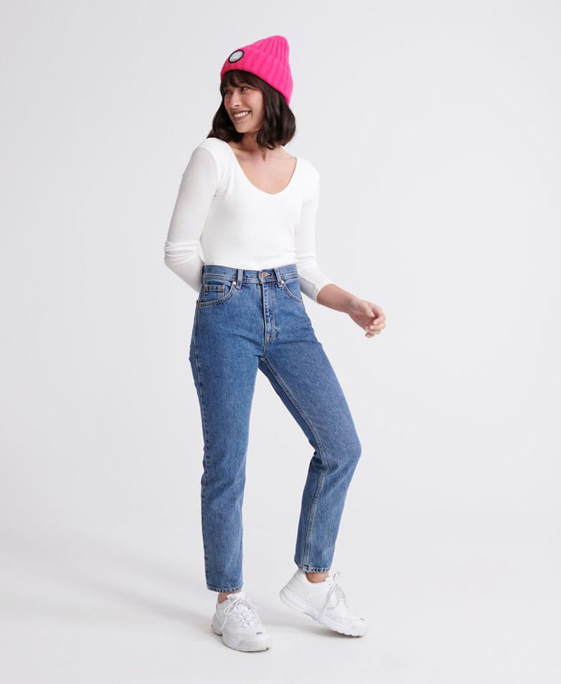 Jean-Stretch-Para-Mujer-High-Rise-Straight-Superdry