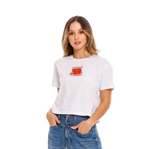 Camiseta Manga Corta Para Mujer Girbaud