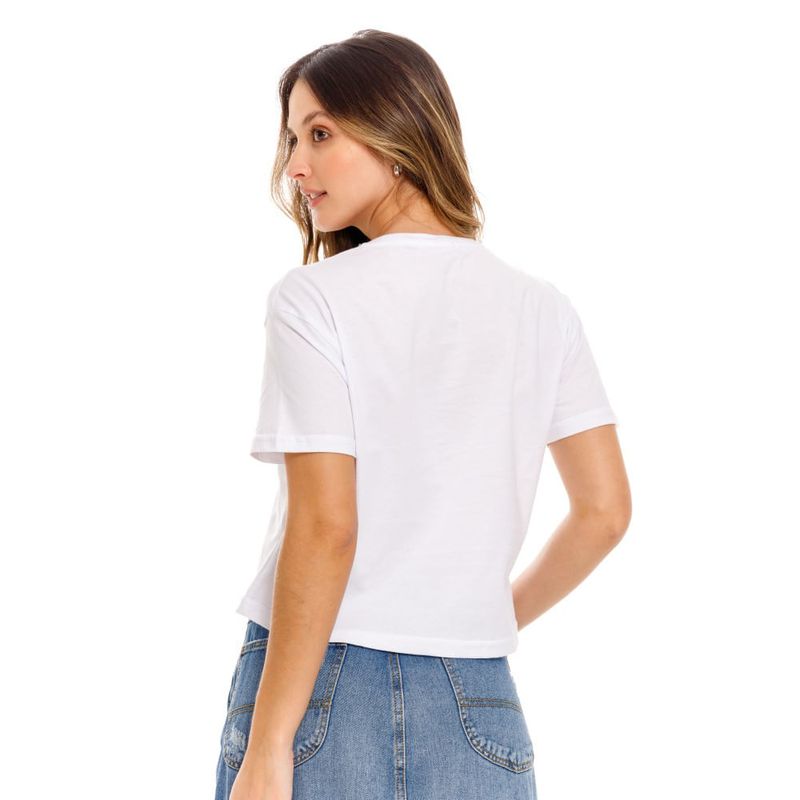 Camiseta-Manga-Corta-Para-Mujer-Girbaud