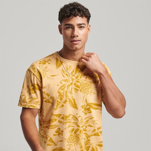 Camiseta Para Hombre Vintage Printed Superdry