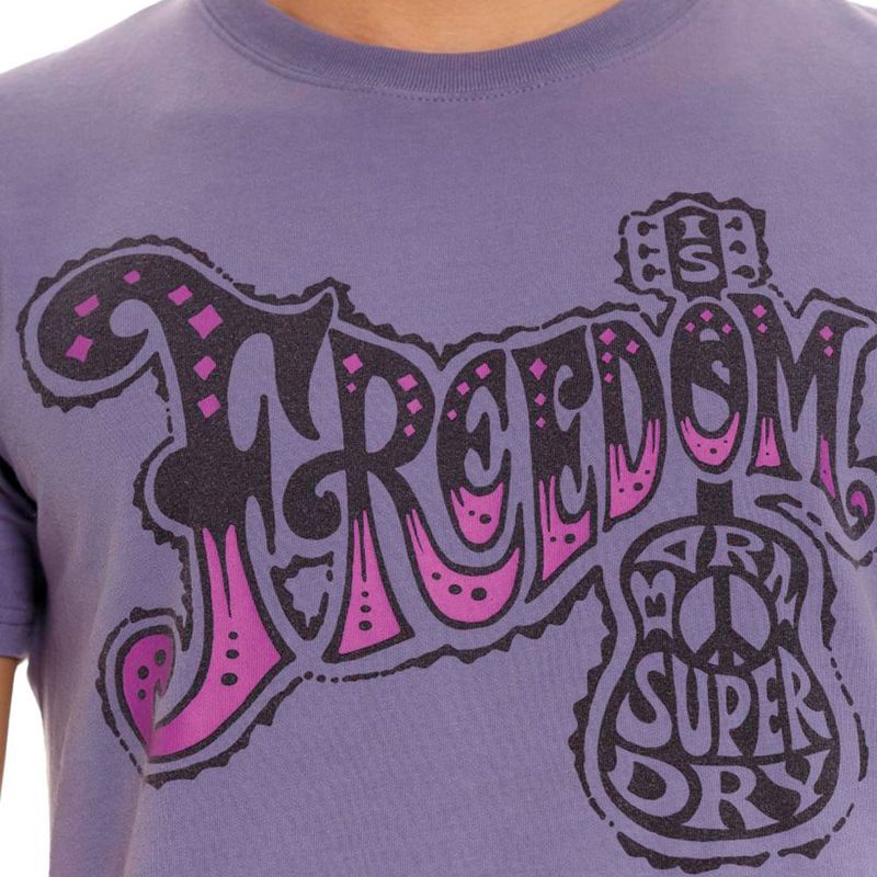 Camiseta-Manga-Corta-Para-Hombre-Vintage-Psych-Rock-Script-Superdry