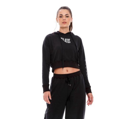 Buzo Hoodie Cerrado Para Mujer Sport Pilatos