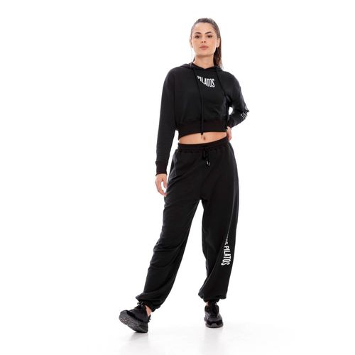 Buzo Hoodie Cerrado Para Mujer Sport Pilatos