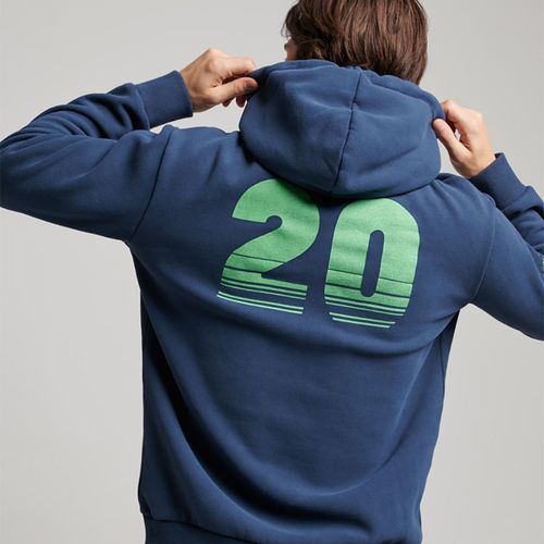 Buzo Hoodie Cerrado Para Hombre Vintage Terrain Classic Superdry