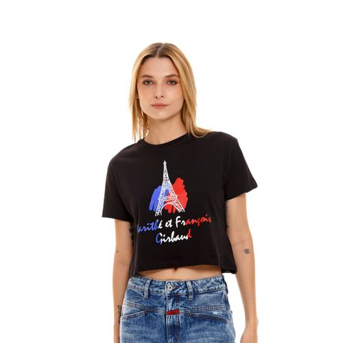 Camiseta Manga Corta Para Mujer