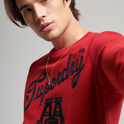 Buzo Cerrado Para Hombre Vintage Collegiate Crew Superdry