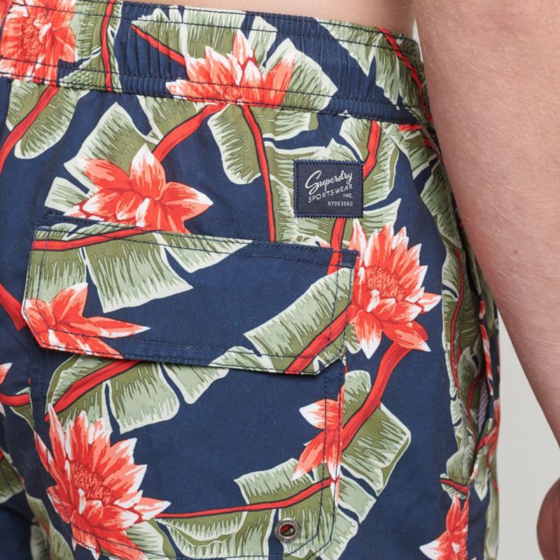 Pantaloneta-Corta-Para-Hombre-Vintage-Hawaiian-Superdry