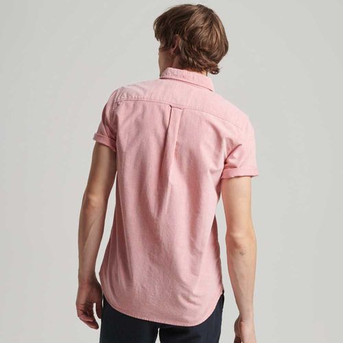 Camisa Manga Corta Para Hombre Vintage Oxford Superdry